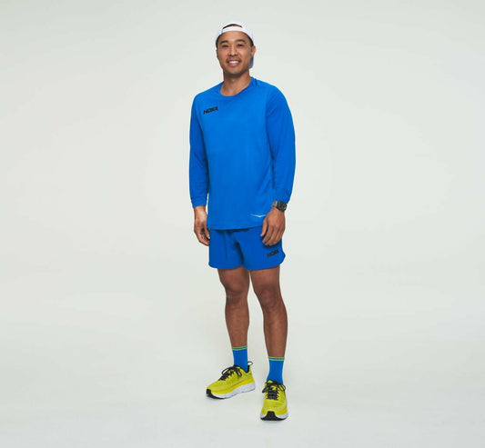 Men's Performance Long Sleeve Imperial Blue
