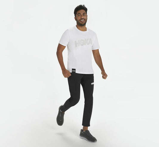Men's Brand Tee White
