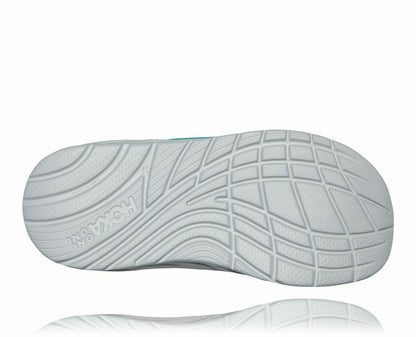 Men's ORA Recovery Slide Aquarelle / Blazing Orange