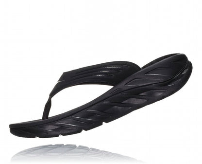 Men's ORA Recovery Flip Black / Dark Gull Gray