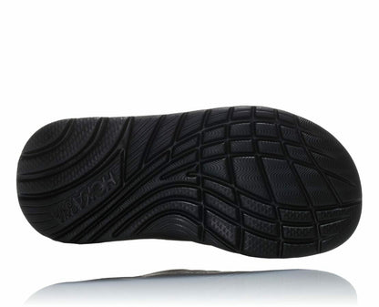 Men's ORA Recovery Flip Black / Dark Gull Gray