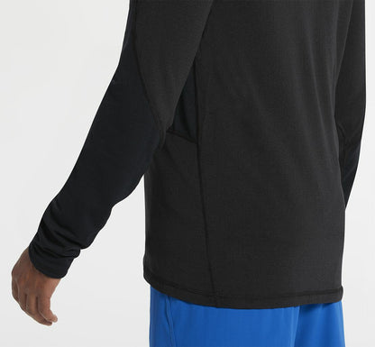 Men's 1/2 Zip Midlayer Black