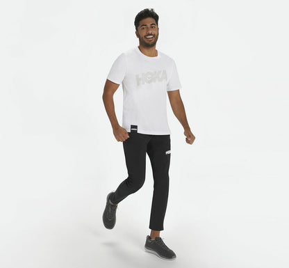 Men's Brand Tee White