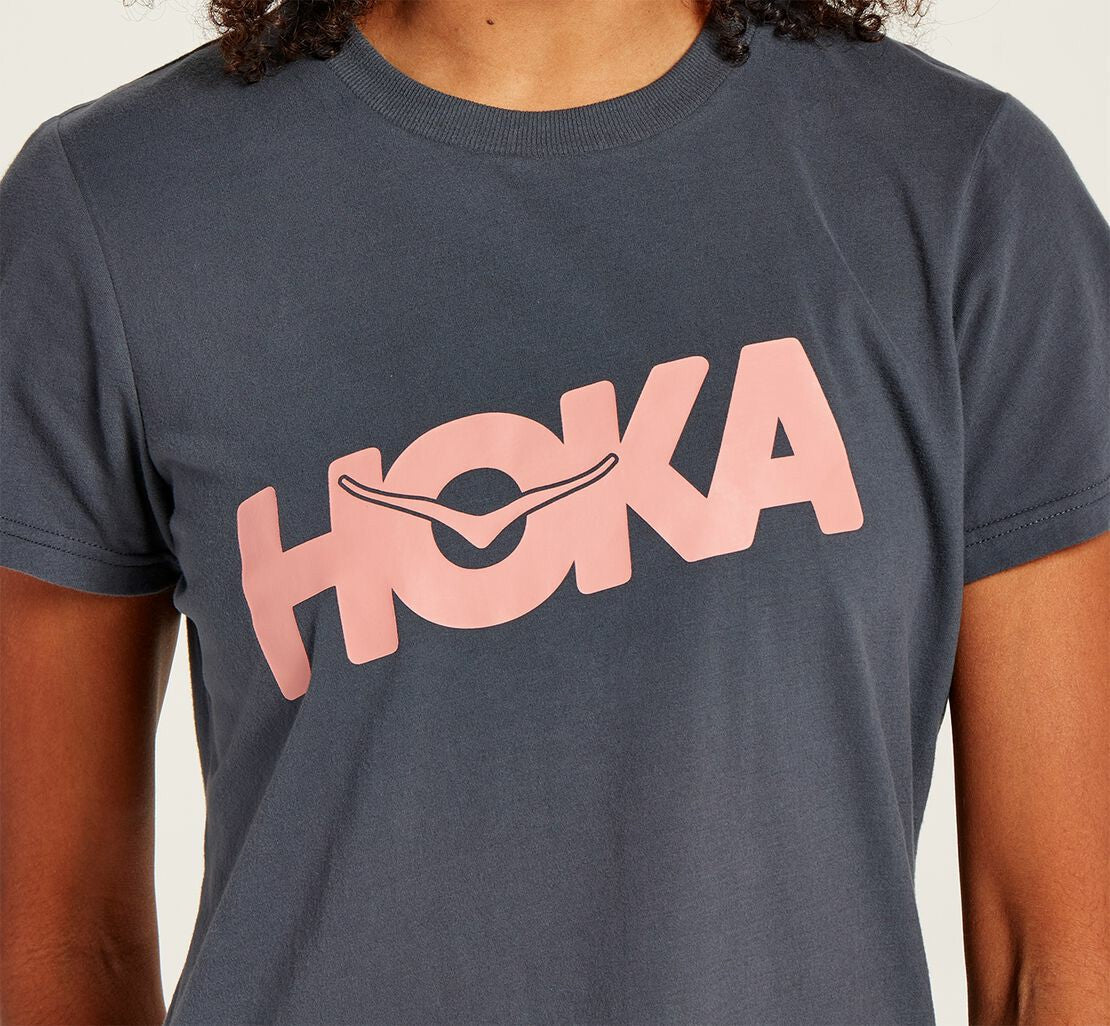 Women's Brand Tee Ombre Blue