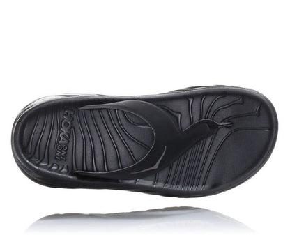 Women's ORA Recovery Flip Black / Dark Gull Gray