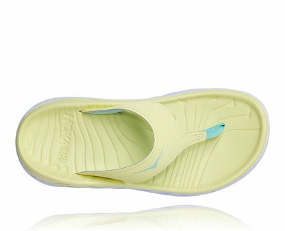 Women's ORA Recovery Flip Luminary Green / Blue Tint